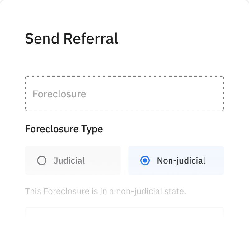 Panel that allows users to refer the selected asset